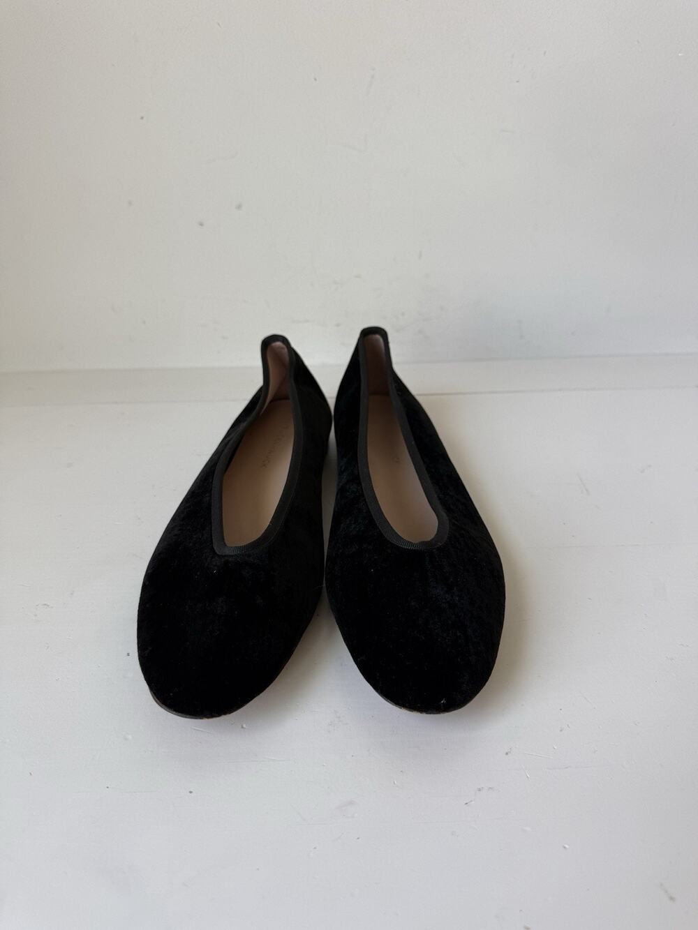 Pre-Owned Tuckernuck Size 8 Ballet Flats Black
